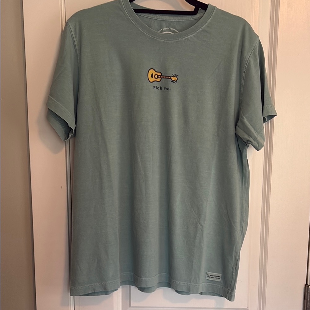 Life Is Good Men's Blue T-Shirt